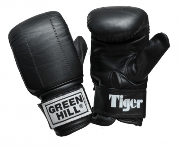 PMT-2060 Перчатки снарядные TIGER классические из натуральной кожи Green Hill