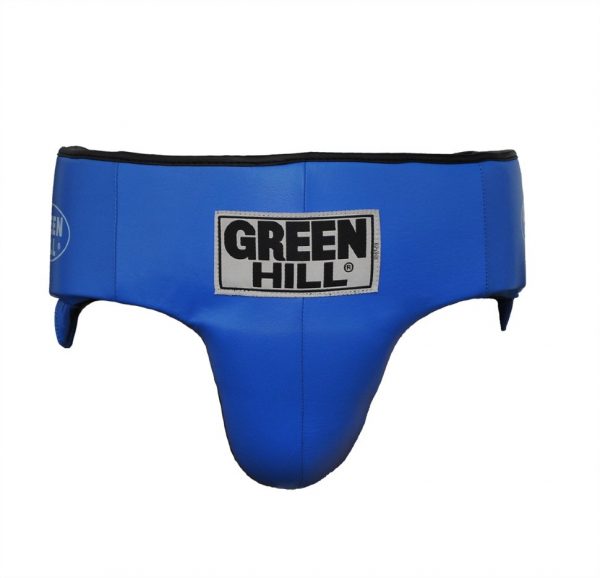 Протектор-бандаж для паха мужской Green Hill Pro Boxing, натуральная кожа