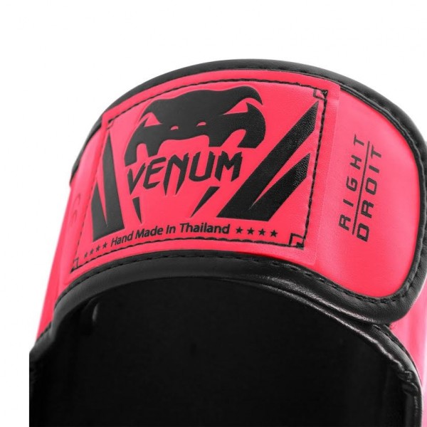 Щитки Venum Elite Neo Pink